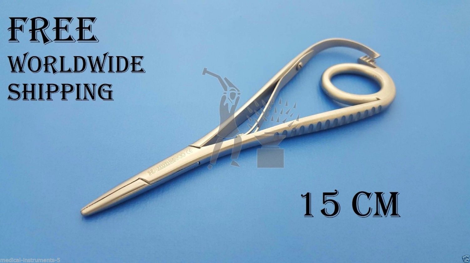 Mathieu Needle Holder with Ring 15 cm Surgical Dental Orthodontic Instruments