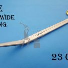 Surgical Scissors Angled TC Gold Plated Medical OB/Gyn Instruments 23 cm