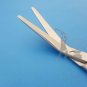Surgical Scissors Angled TC Gold Plated Medical OB/Gyn Instruments 23 cm