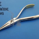 How Pliers Straight TC Gold Plated Orthodontic Dental Dentist Equipment Tools