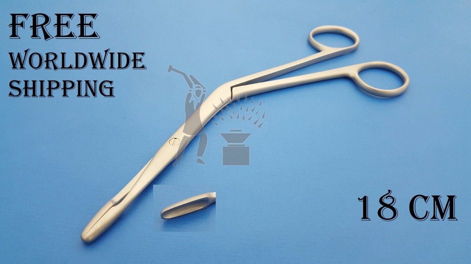 Heymann Nasal Polypus Septum Forceps ENT Medical Surgical Instruments Free Ship