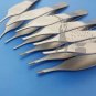 Adson Dressing & Tissue Forceps Serrated & Adson Brown Medical Forceps 6 Pieces