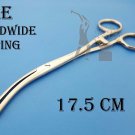 Museux Uterine Vulsellum Forceps Curved 2 x 2 Teeth Medical Surgical Instruments