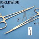 Schnidt Tonsil Haemostatic Forceps Dissecting and Ligature Forceps 7 " Free Ship