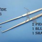Skin Hooks Blunt & Sharp Plastic Maxillofacial Medical Surgical Hooks 2 Pieces