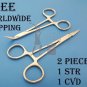 Stieglitz William Splinter Forceps Straight & 45 Degree 5.5" Dentist Tools