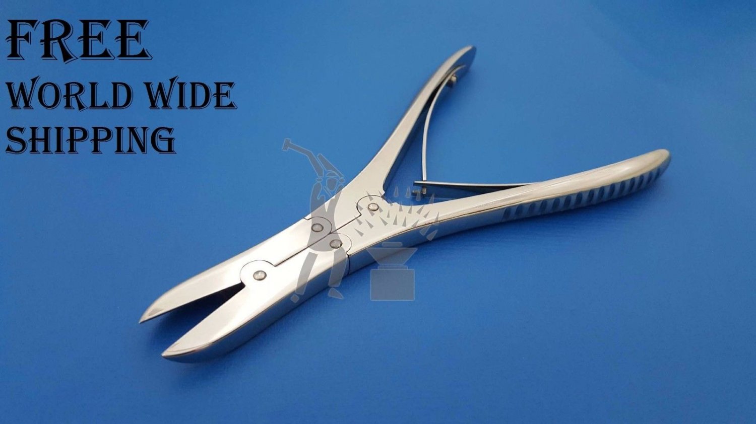 Double Action Bone Cutter Straight Orthopedic Bone Cutting Instruments