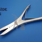 Double Action Bone Cutter Straight Orthopedic Bone Cutting Instruments 15 cm
