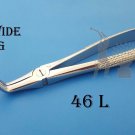 Dental Root Extraction Forceps 46L Serrated Dentist Extracting Forceps Free Ship
