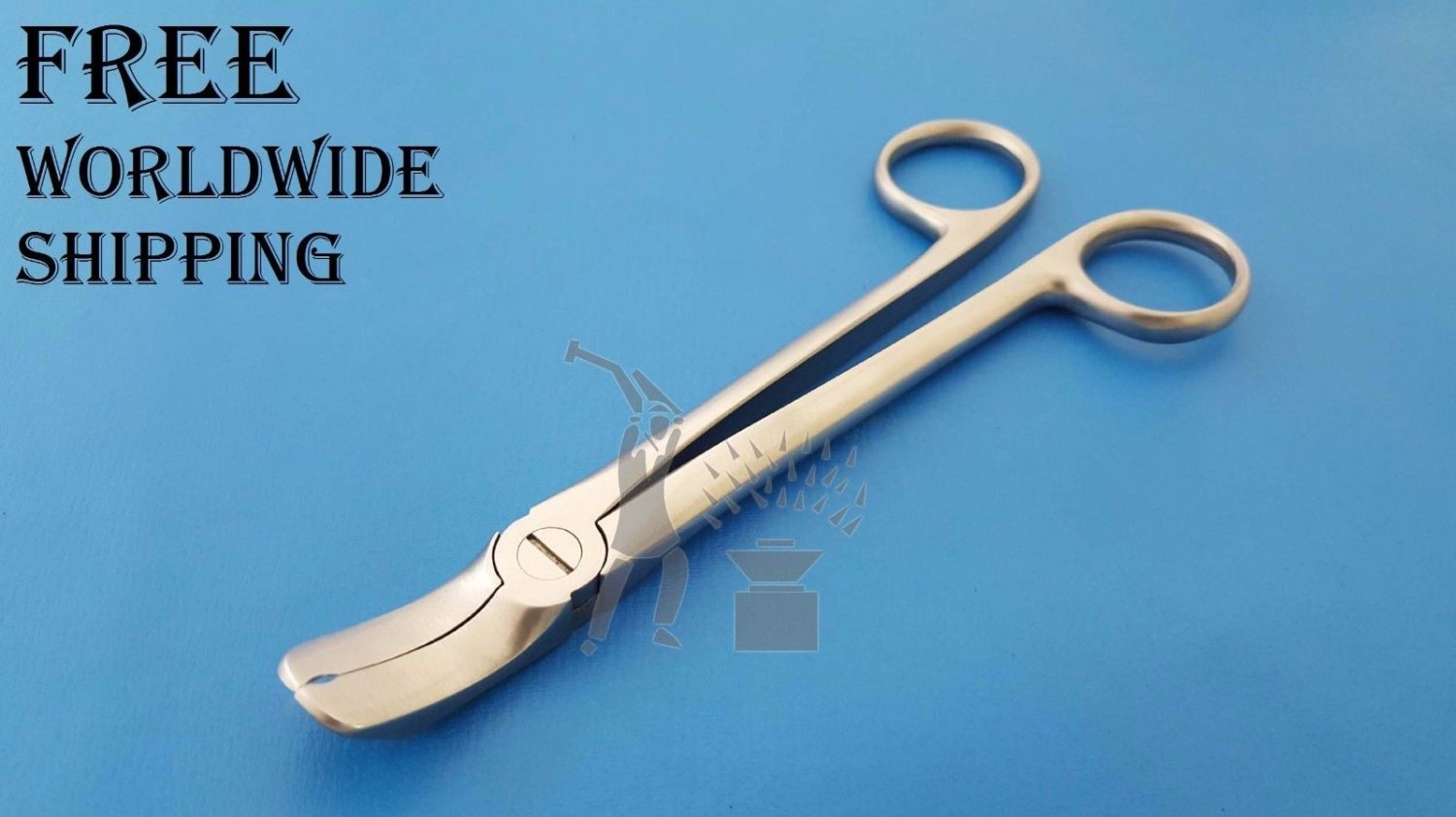 Dental Extraction Forceps, Lower Wisdom Teeth Dental Implant Instruments 17 cm