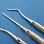 Heidbrink Root Tip Picks Elevator Set of 3 Pieces Solid Handle Dental Instrument