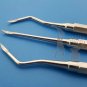 Heidbrink Root Tip Picks Elevator Set of 3 Pieces Solid Handle Dental Instrument