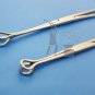 Babcock Tissue Forceps Grasping Forceps OB/GYN Surgical Instruments 2 Pieces