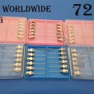 Hypodermic Veterinary Needles 72 Pieces 18G x 2" & 24G x 3/4" Syringe Needle