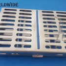 Dental Sterilization Cassette Rack Trays for 10 Instruments Dental Implant Tools