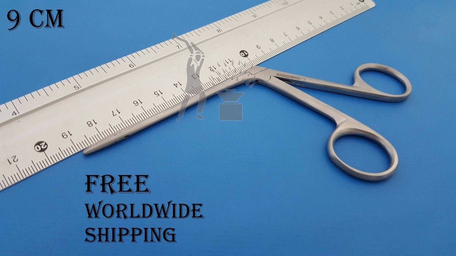 Hartmann Crocodile Forceps 9 cm Ear Alligator Ear Forceps Surgical ENT Tools
