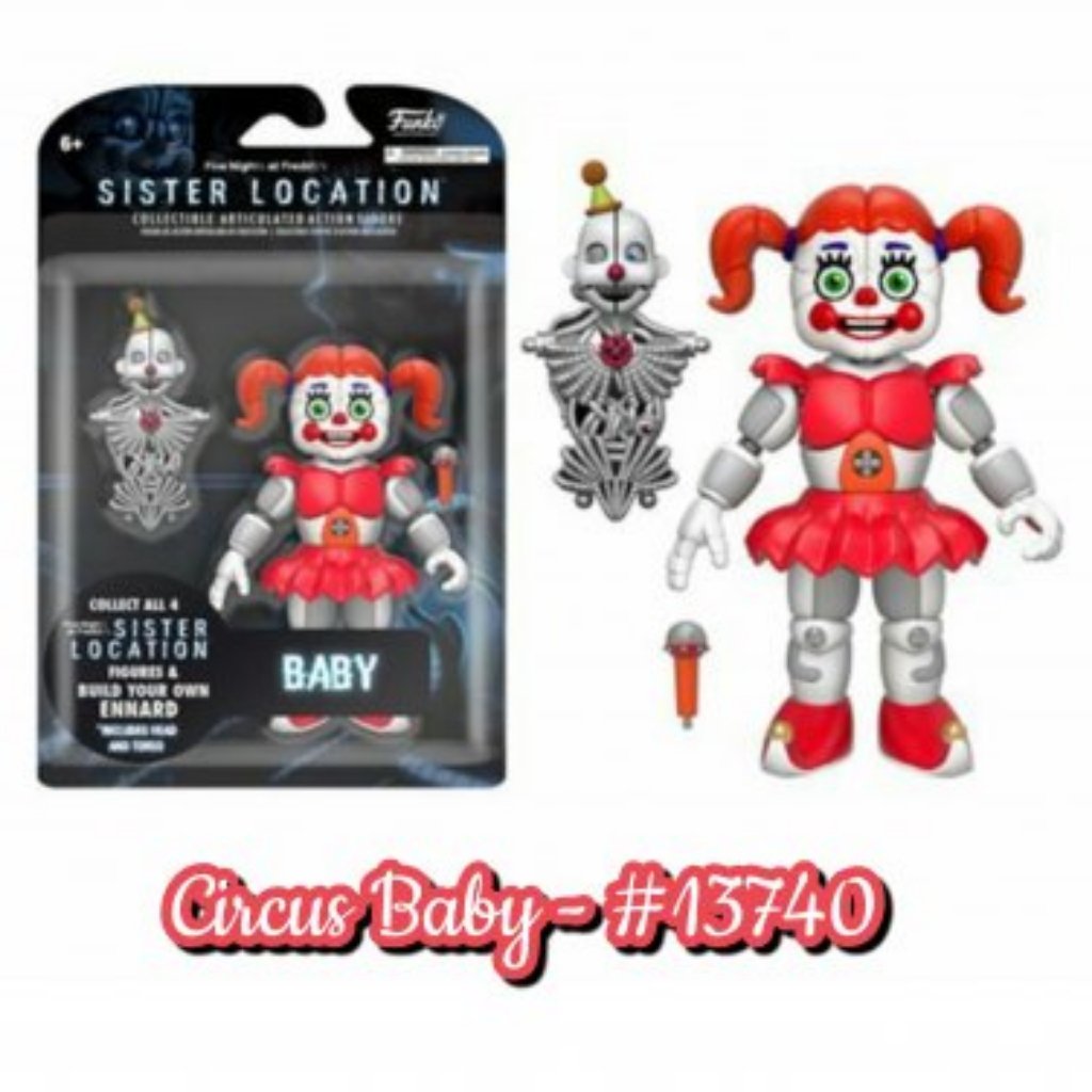 funko pop de five nights at freddy's sister location