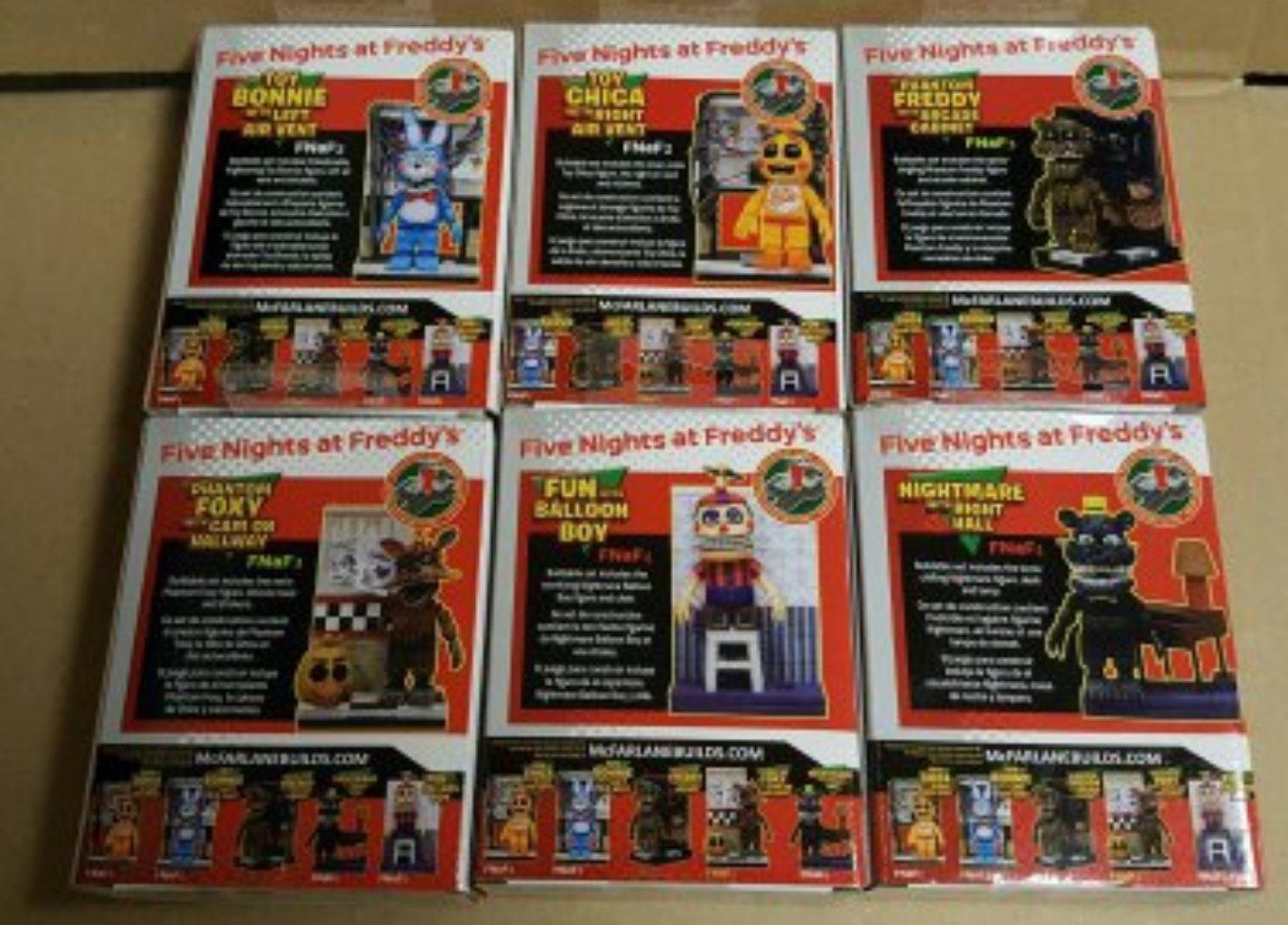 five nights at freddy's play set