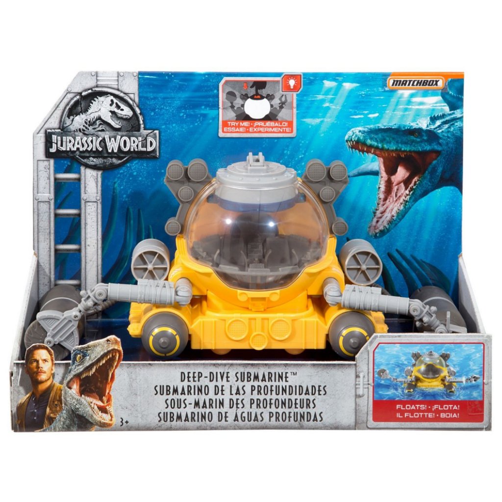 jurassic world harbor rescue playset