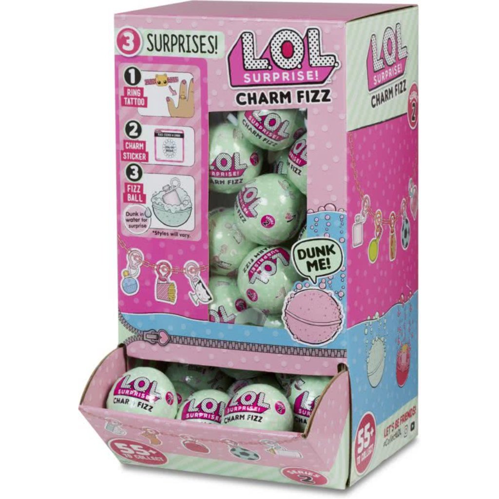 lol surprise charm fizz series 2