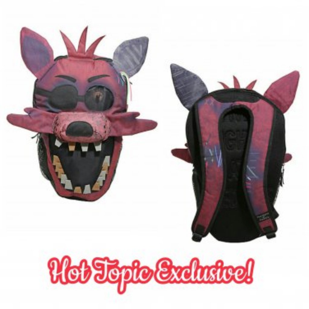 Five Nights At Freddy's Characters Backpack, FNAF Chica Foxy Bonnie