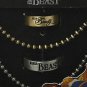 Disney Beauty & the Beast His & Hers Ring Pendant Necklace Set