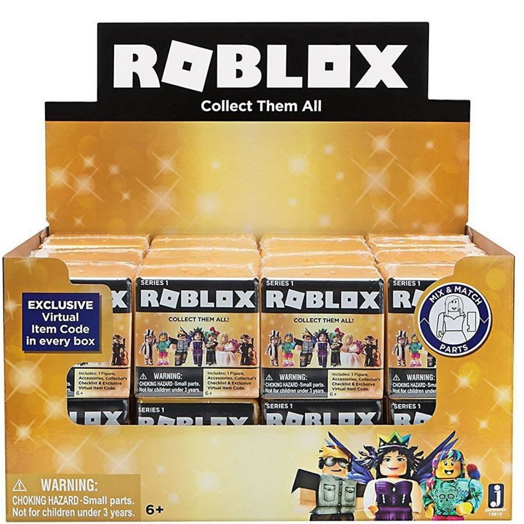 Roblox Mystery Celebrity Figures Series 1 Gold Blind Box Case of ×24 ...