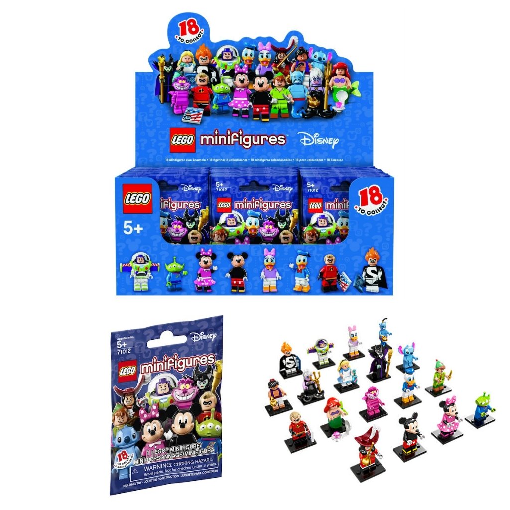 Lego Minifigures The Disney Series Mystery Blind Bag Building Toy ×21 ...