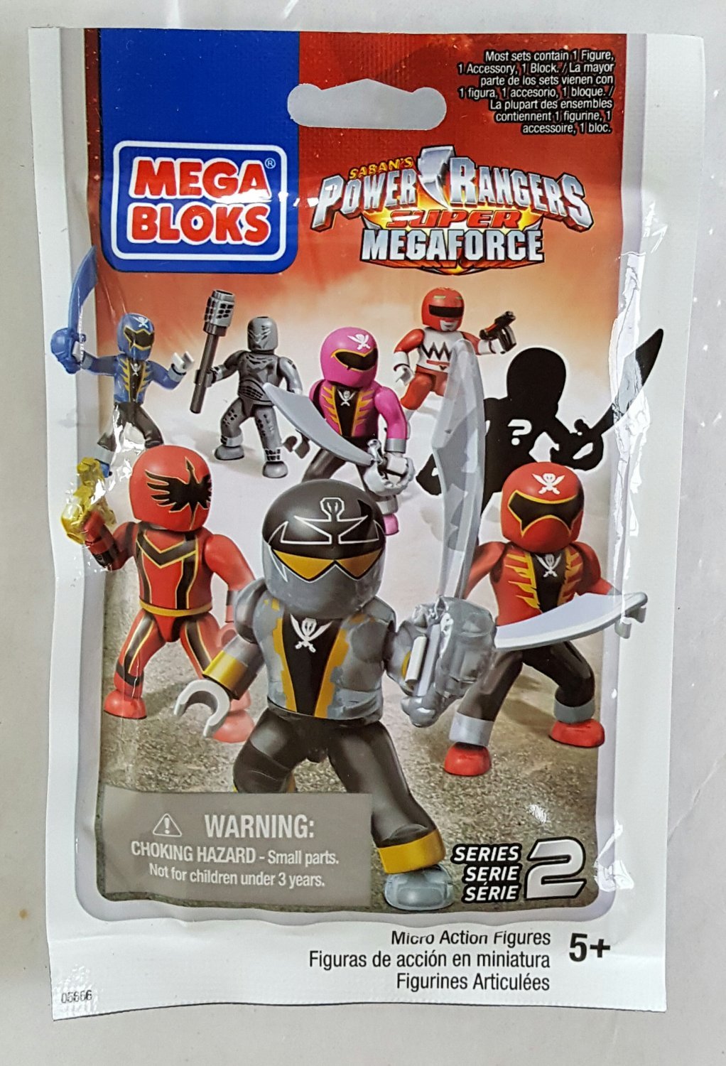 Mega Bloks Power Rangers Super Megaforce Series 2 Figures Mystery Blind