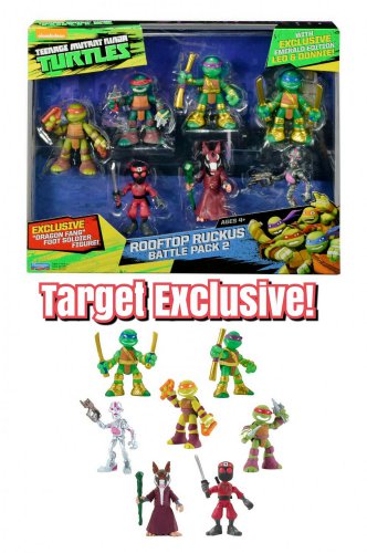 target exclusive teenage mutant ninja turtles