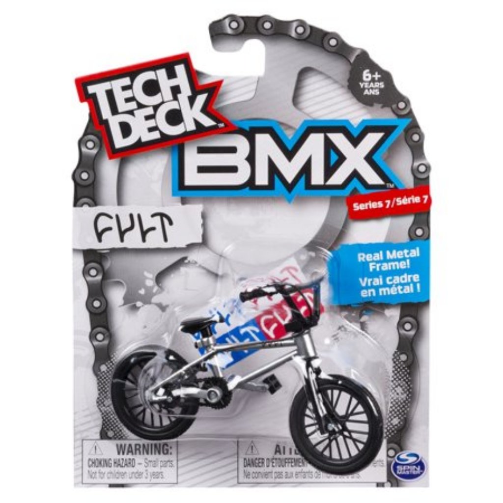 Set of 4 Tech Deck BMX Bikes Series 7 by Spin Master (Cult, Sunday ...