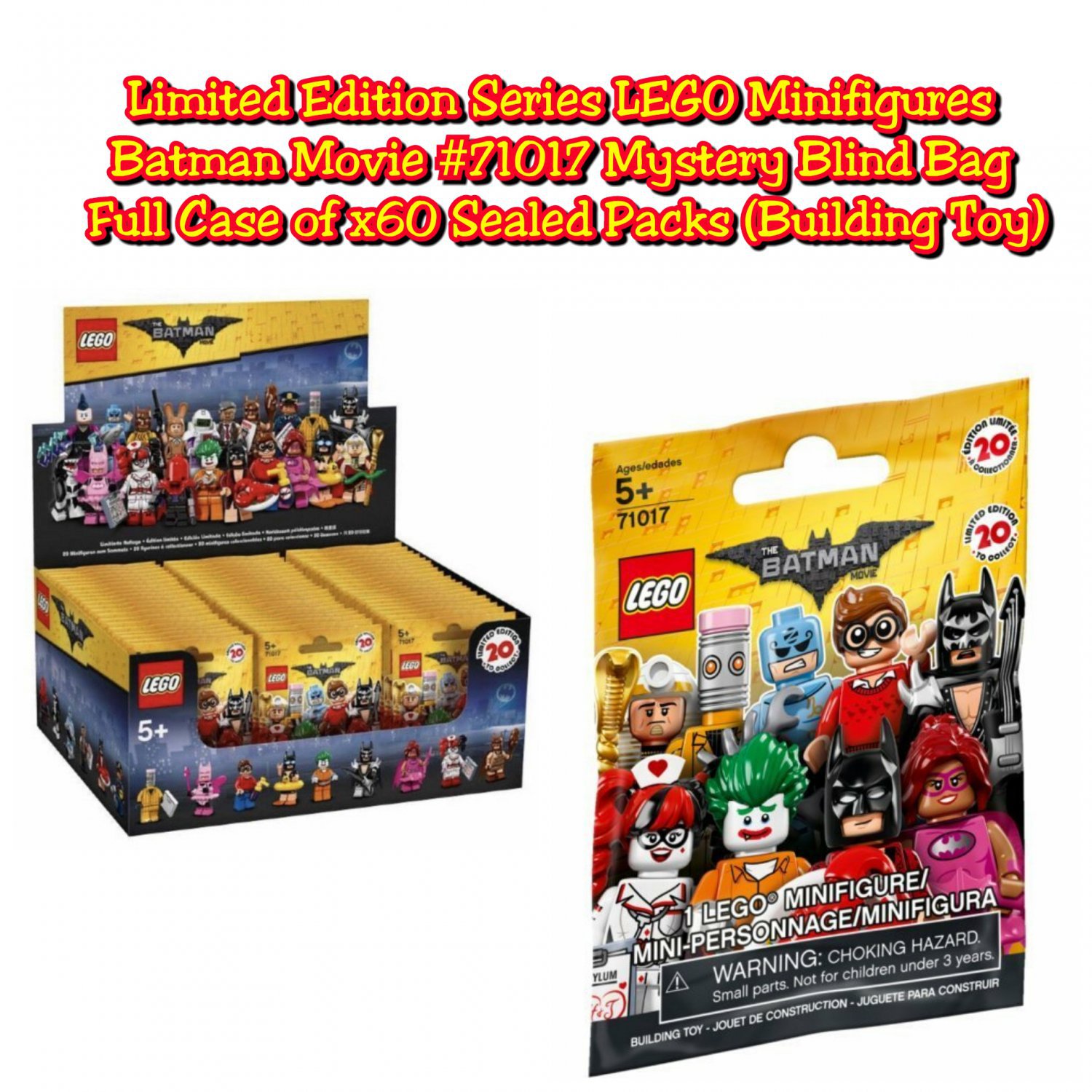 lego batman movie minifigures case