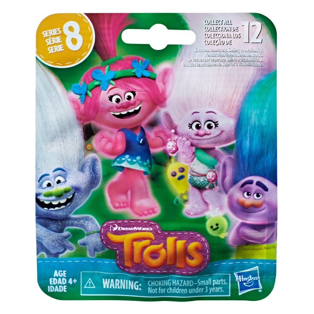 Dreamworks Trolls Movie Surprise Mini Figure Series 8 Mystery Blind Bag 