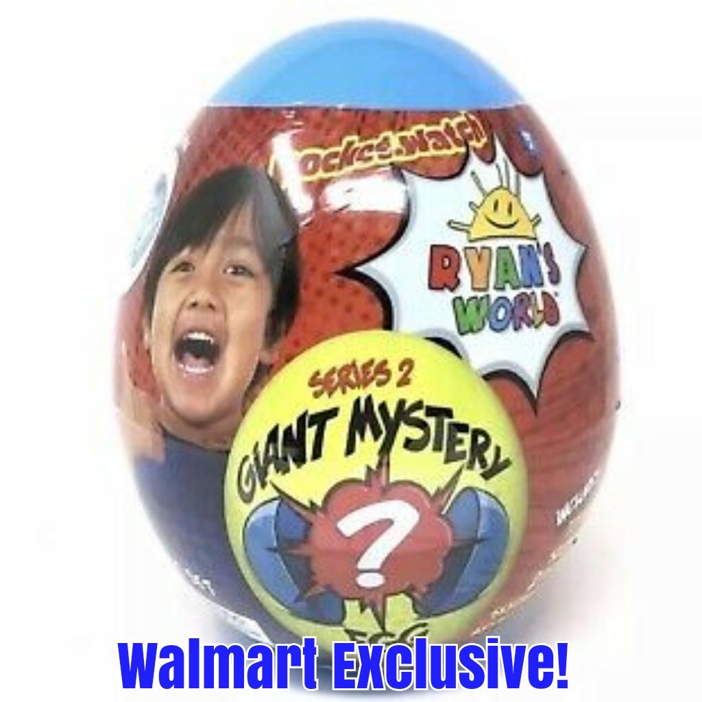 ryan's toy review giant egg surprise walmart