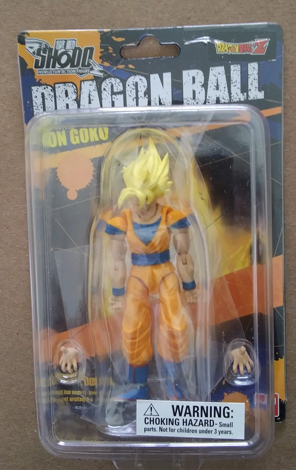 Shodo Dragon Ball Z Super Saiyan San Goku 3.75" Action Figure by Bandai