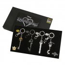 Limited Edition Disney Kingdom Hearts Keyblade Key Chain Set 2017 Summer Convention Exclusive SDCC