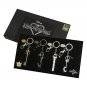 Limited Edition Disney Kingdom Hearts Keyblade Key Chain Set 2017 Summer Convention Exclusive SDCC