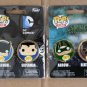 FUNKO POP! DC Comics Adult Collectible Metal Enamel Pin Set of 2 (totaling &Atilde;�16)