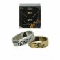 Disney Beauty & the Beast His & Hers Ring Pendant Necklace Set