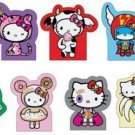 Complete Set of 9 - tokidoki × Sanrio Hello Kitty Die-cut Sticky Note Pads Reunion Collection