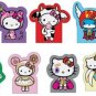 Complete Set of 9 - tokidoki × Sanrio Hello Kitty Die-cut Sticky Note Pads Reunion Collection