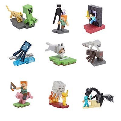 minecraft collectible figure mystery blind box