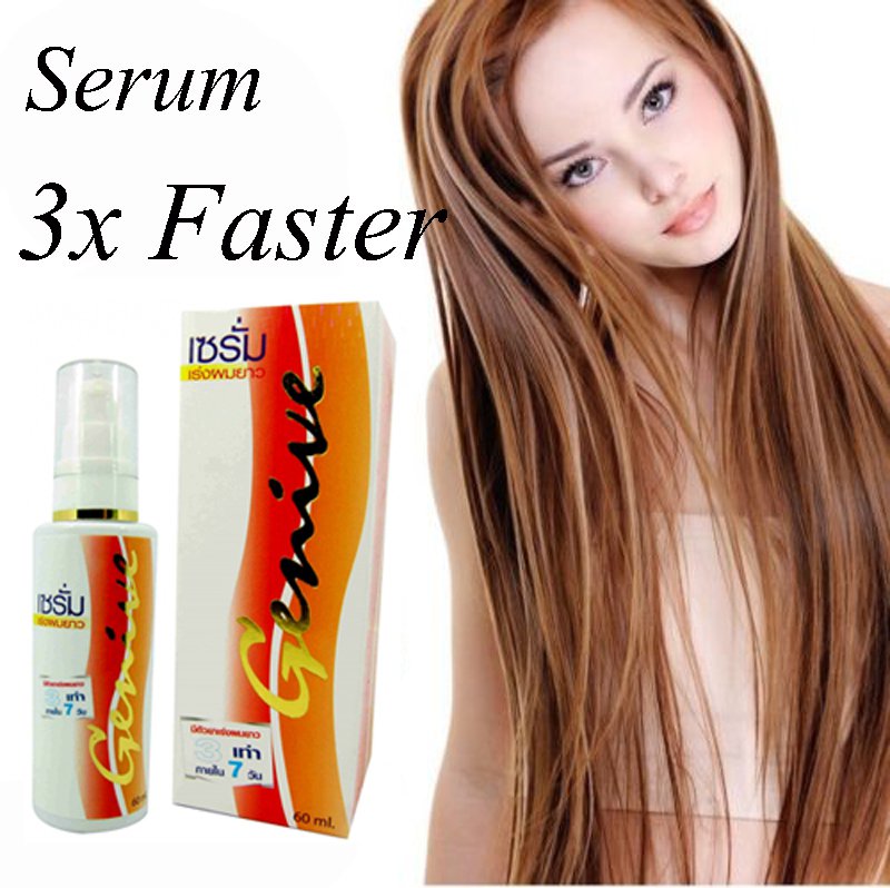 Genive Hair Fast Growth Stimulating Serum Spray Natural Thicker Longer
