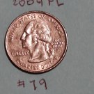 2004 quarter florida code p nice used coin united states