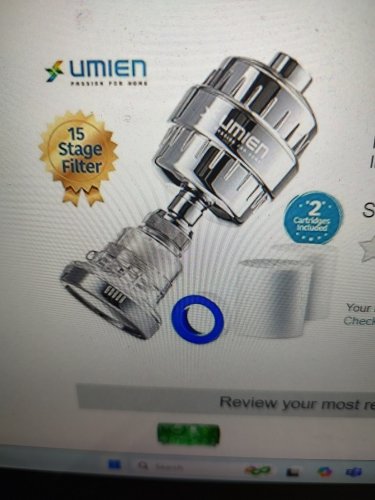 Luxury Filtered Shower Head Set - 15 Stage Shower Filter With a 3 Function Show