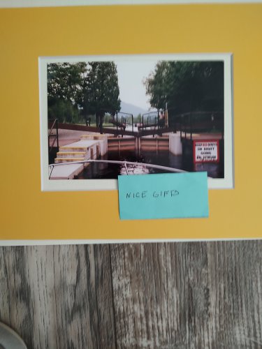 Nature copy reprint photo is 5x7 with Mattboad Fort Miller NY