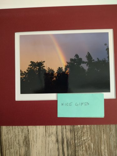 Nature New York Rainbows are so pretty 5x7 copy reprint unframed