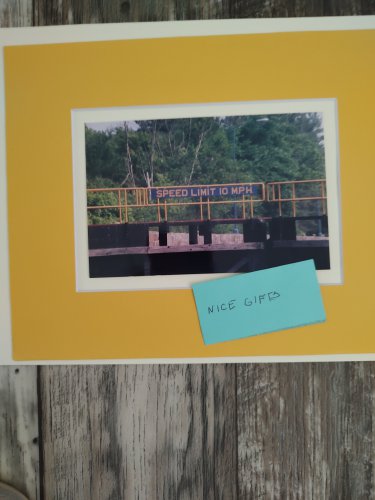 Nature copy reprint photo is 5x7 with Mattboad Fort Miller NY