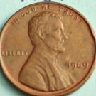 1969 lincoln penny  no mm yes errors video n pictures coins Just Listed