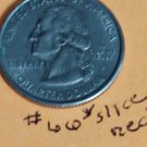 1999 quarter penn slice cut neck used circulated uncertified coins united states